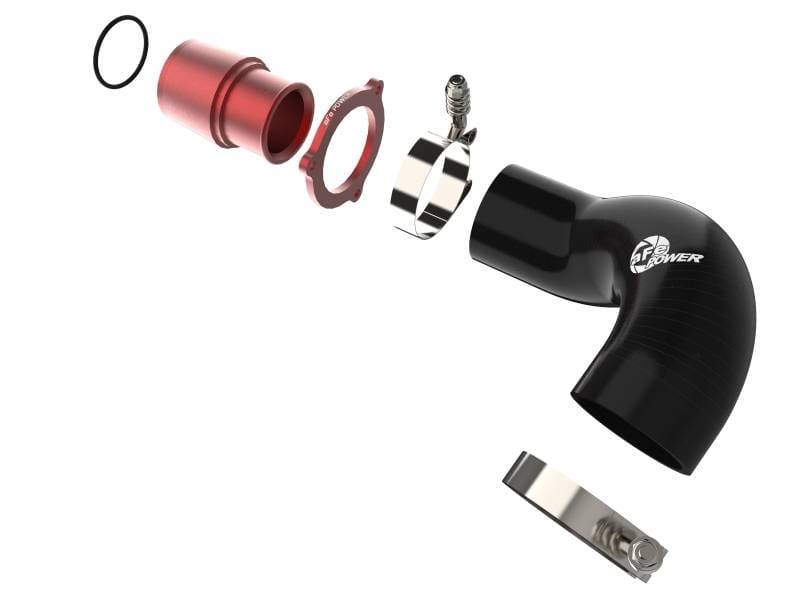 aFe 46-20417-R aFe 15-19 VW GTI Turbocharger Inlet Pipe - Red thumbnail 4