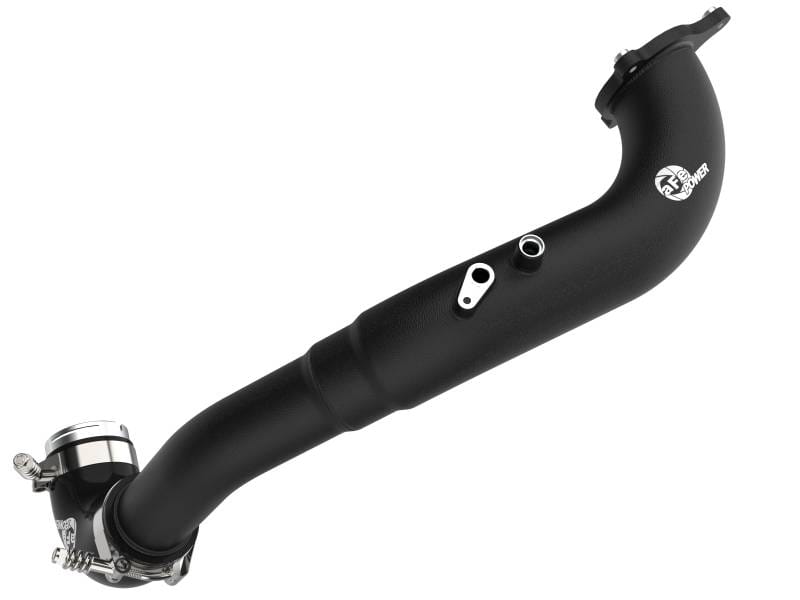 aFe 46-20548-B aFe 17-22 BMW 540i (G30/G31/G38) B58 L6 3.0L (t) BladeRunner 3in Aluminum Hot Charge Pipe - Black thumbnail 2