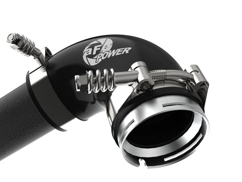 aFe 46-20548-B aFe 17-22 BMW 540i (G30/G31/G38) B58 L6 3.0L (t) BladeRunner 3in Aluminum Hot Charge Pipe - Black thumbnail 10
