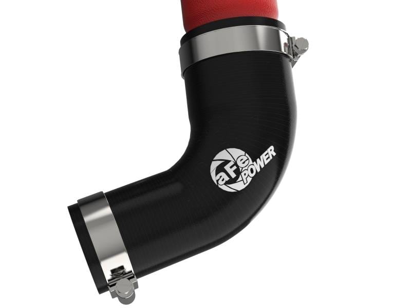 aFe 46-20558-R aFe 2022 Toyota Land Cruiser (J300) V6-3.5L (tt) BladeRunner 2.5in Aluminum Hot Charge Pipe - Red thumbnail 12