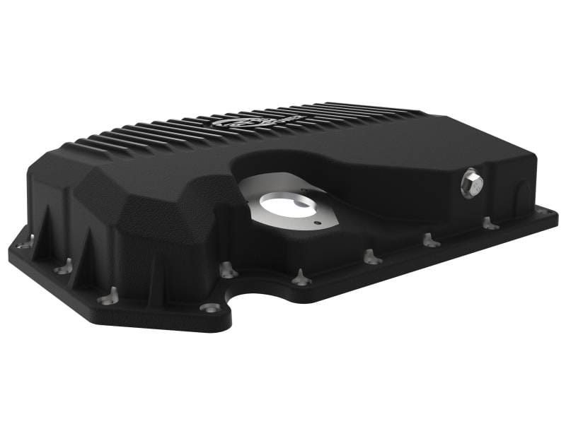 aFe 46-71210B aFe 05-19 VW 1.8L/2.0L w/ Oil Sensor Engine Oil Pan Black POWER Street Series w/ Machined Fins thumbnail 3