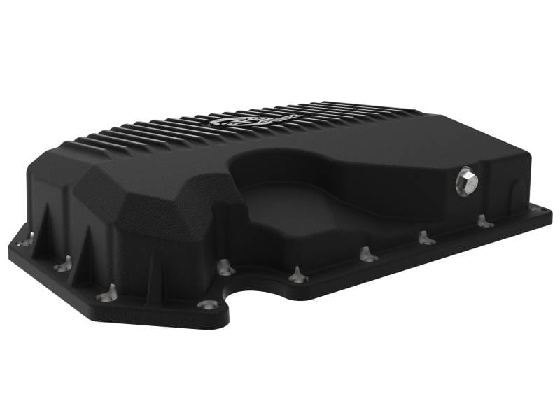 aFe 46-71240B aFe 05-19 VW 1.8L/2.0L w/o Oil Sensor Engine Oil Pan Black POWER Street Series w/ Machined Fins thumbnail 3
