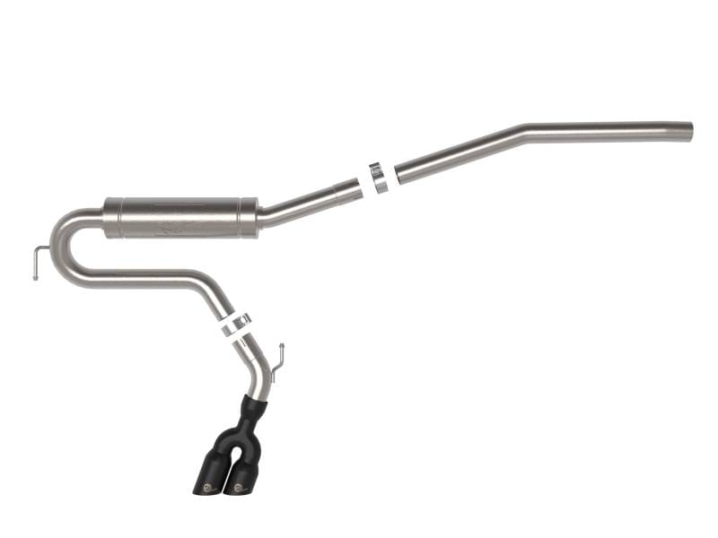 aFe 49-33144-B aFe Rebel Series 2.5in 409 SS Cat-Back Exhaust w/ Black Tip 2022 Ford Maverick thumbnail 10
