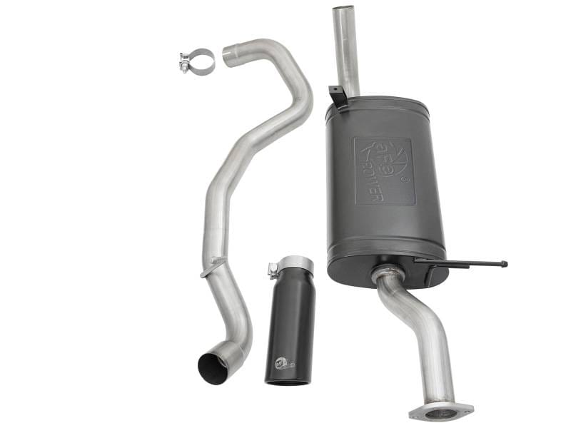 aFe 49-36121-B aFe MACHForce XP 2-1/2in 304 SS Cat Back Exhaust w/ Black Tips 2001-2016 Nissan Patrol (Y61) 4.8L thumbnail 6