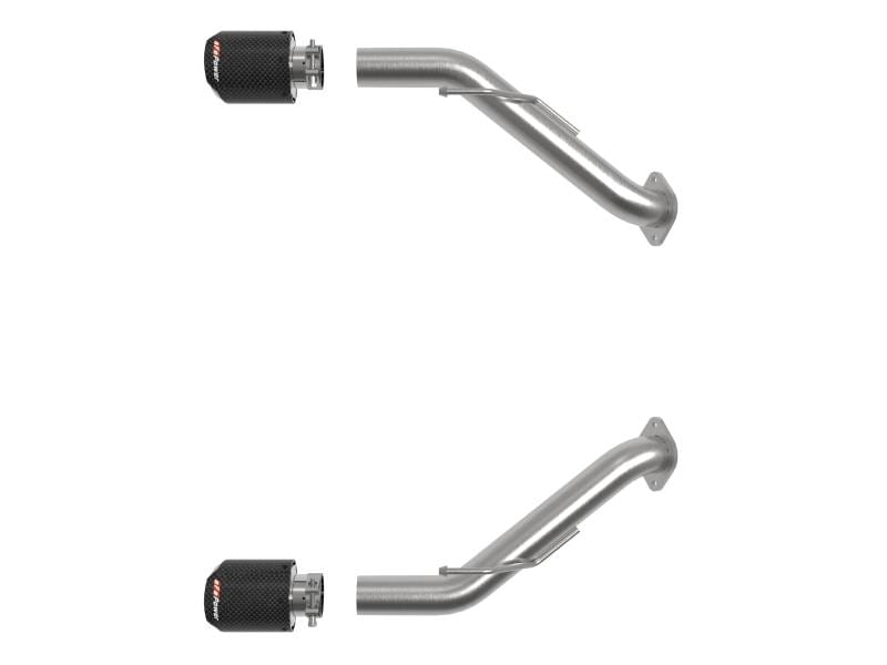 aFe 49-36137-C aFe 2023 Nissan Z V6-3.0L (tt)Takeda Stainless Steel Axle-Back Exhaust System w/ Carbon Fiber Tip thumbnail 6