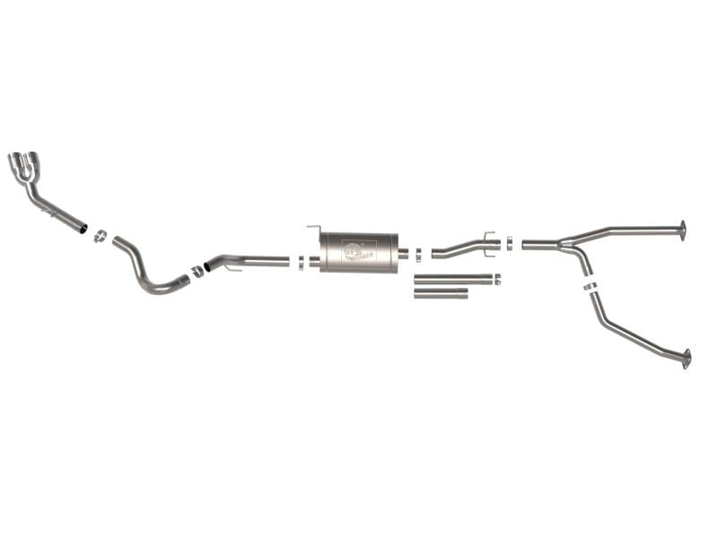 aFe 49-36061-P aFe 2022 Toyota Tundra V6-3.5L (tt) Vulcan Series 2.5in to 3in 304 SS Cat-Back Exhaust w/ Polish Tip thumbnail 6