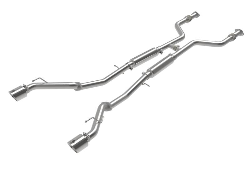 aFe 49-36138-P aFe POWER Takeda 2023 Nissan Z 2 1/2in 304 SS Cat-Back Exhaust System w/ Polished Tips thumbnail 2