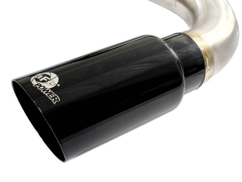 aFe 49-36326-B aFe MACHForce XP SS-304 Black Tip 2.5in Dia Cat Back Exhaust 12-14 BMW 335i (F30) 3.0L (t) thumbnail 12
