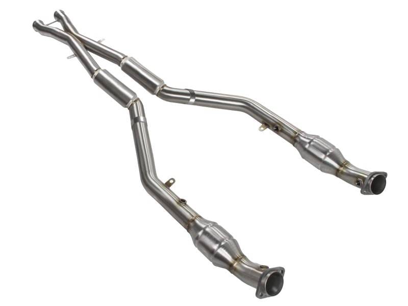 aFe 49-36321-1 AFE 08-13 BMW(E90/92/93) MACH Force XP 304 Stainless Steel V8 4.0L w/ Cat & Resonator thumbnail 6