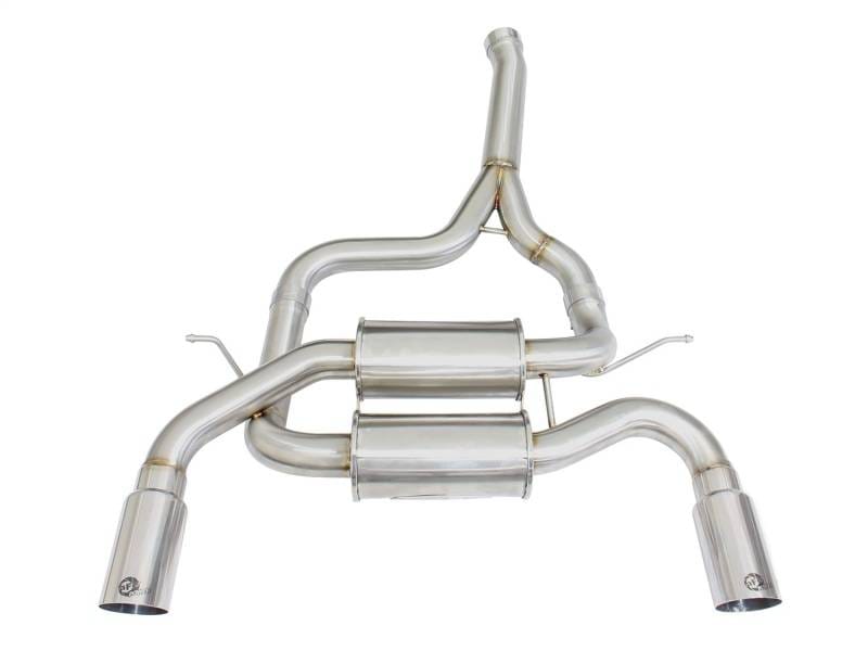 aFe 49-36325-P aFe MACHForce XP SS-304 Polish Tip 2.5in Dia Axle Back Exhaust 12-15 BMW 335i (F30) 3.0L (t) thumbnail 12