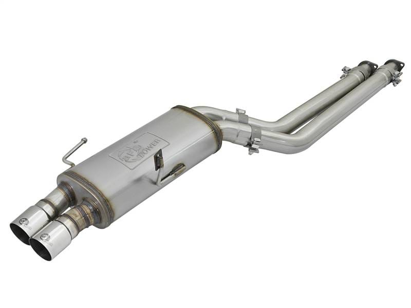 aFe 49-36332-P aFe MACHForce XP Exhausts 2.5in SS Cat-Back w/ Polished Tips 96-99 BMW M3 L6 3.2L thumbnail 3