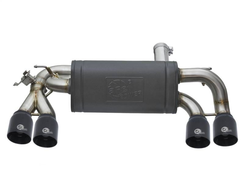 aFe 49-36333-B aFe MACHForce XP 3in - 2 1/2in Axle Back 304SS Exhaust w/ Black Tips 16-17 BMW M2 (f87) thumbnail 6
