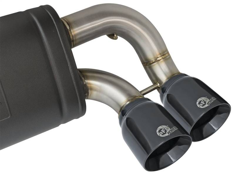 aFe 49-36333-B aFe MACHForce XP 3in - 2 1/2in Axle Back 304SS Exhaust w/ Black Tips 16-17 BMW M2 (f87) thumbnail 8