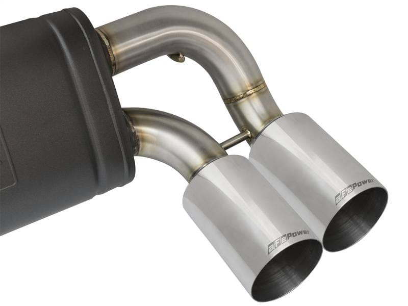 aFe 49-36333-P aFe MACHForce XP 3in - 2 1/2in Axle Back 304SS Exhaust w/ Polished Tips 16-17 BMW M2 (f87) thumbnail 10