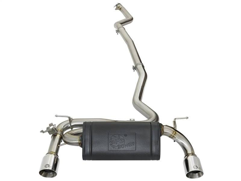 aFe 49-36334-P aFe POWER MACH Force-Xp 16-17 BMW 340i/340ix/ 3.0L 304 SS Cat-Back Exhaust System thumbnail 8