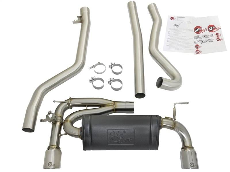 aFe 49-36334-P aFe POWER MACH Force-Xp 16-17 BMW 340i/340ix/ 3.0L 304 SS Cat-Back Exhaust System thumbnail 16