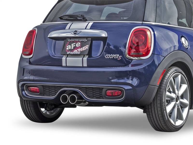 aFe 49-36331-P aFe MACHForce XP Exhausts Cat-Back SS-304 14-17 Mini Cooper S Hardtop 2-Door w/ Polished Tips thumbnail 8