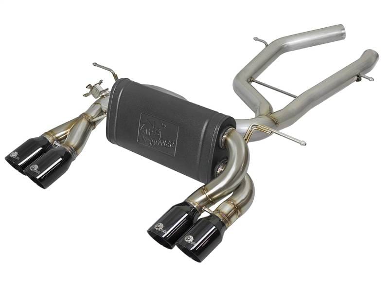 aFe 49-36338-B aFe MACH Force-Xp 2-1/2in SS Axle Back Exhaust w/Black Tips 15+ BMW M3/M4 (F80/F82) L6 3.0L (tt) S55 thumbnail 2