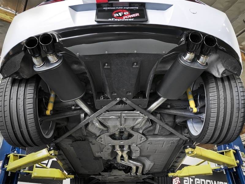 aFe 49-36339-B aFe MACH Force-Xp 2-1/2in 304 SS Cat-Back Exhaust w/ Black Tips 05-08 BMW Z4 M Coupe (E86) L6 3.2L thumbnail 6