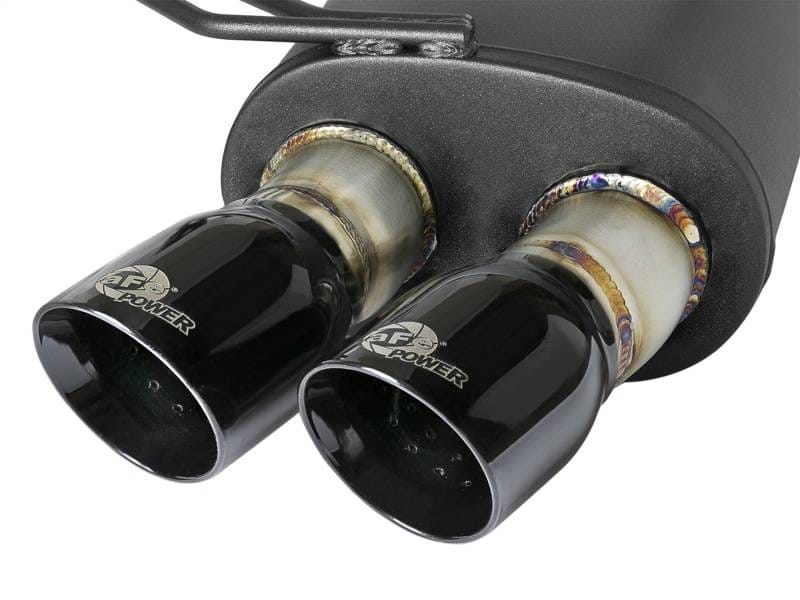 aFe 49-36339-B aFe MACH Force-Xp 2-1/2in 304 SS Cat-Back Exhaust w/ Black Tips 05-08 BMW Z4 M Coupe (E86) L6 3.2L thumbnail 12