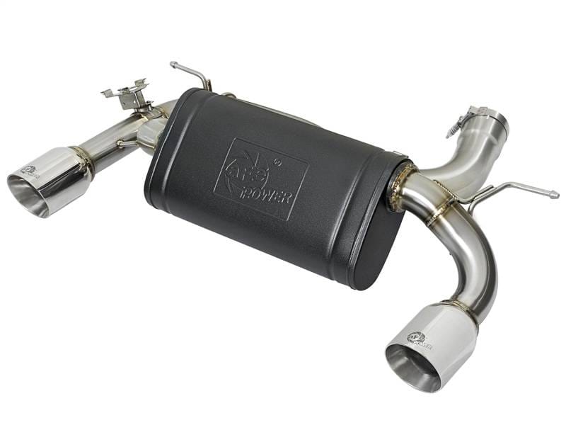aFe 49-36335-P aFe MACHForce XP 16-17 BMW 340i/iX 440i/iX L6-3.0L (t) SS Axle-Back Exhaust w/Polished Tips thumbnail 2