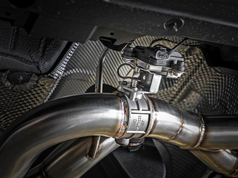 aFe 49-36338-1C aFe MACH Force-Xp 2-1/2in Stainless Steel Axle Back Exhaust w/CF 15-19 BMW M3/M4 (F80/82/83) thumbnail 4