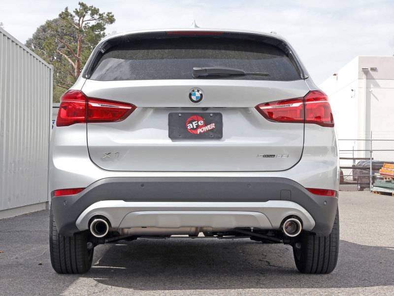 aFe 49-36349-P aFe 15-21 BMW X1 F48 L4 2.0L (t) MACH Force-Xp 3 to 2-1/2 IN SS Axle-Back Exhaust w/Polished Tip thumbnail 6