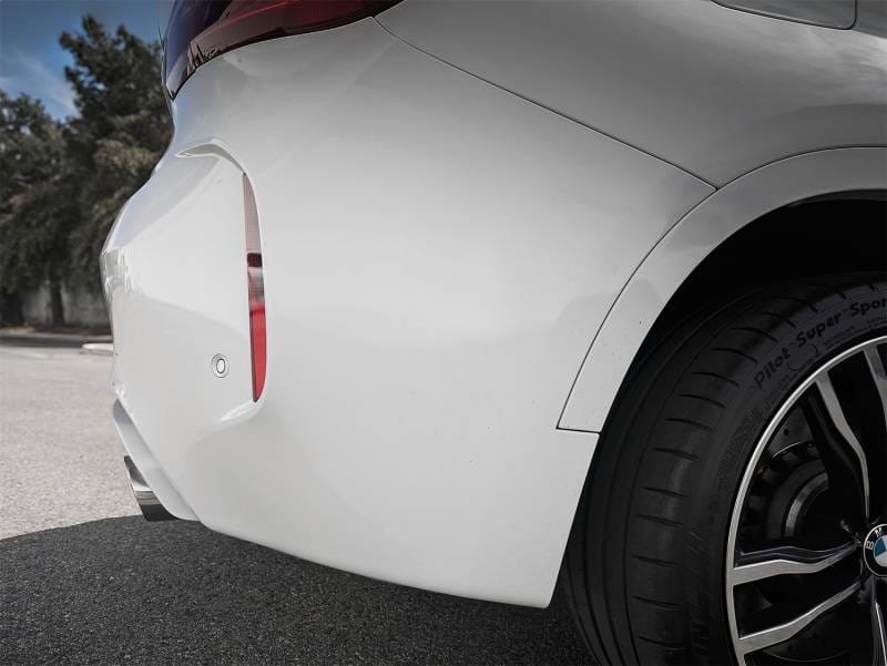 aFe 49-36342-P aFe MACH Force-Xp 3.5in. 304 SS C/B Exhaust w/o Muffler 15-18 BMW X5 M V8-4.4L (tt) - Polished Tip thumbnail 4