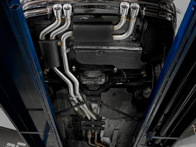 aFe 49-36344-P aFe MACH Force-Xp 2.5in 304 SS Cat-Back Exhaust w/ Polished Tips 01-06 BMW M3 thumbnail 6