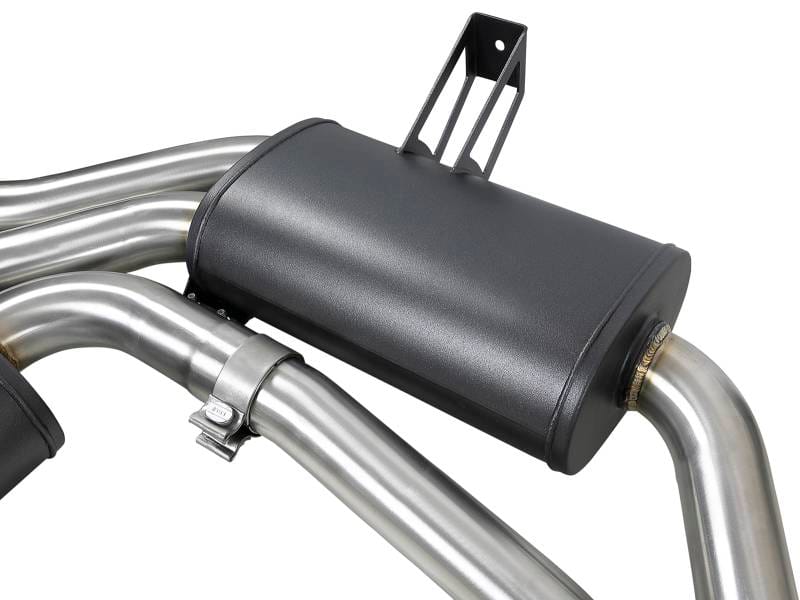 aFe 49-36344-P aFe MACH Force-Xp 2.5in 304 SS Cat-Back Exhaust w/ Polished Tips 01-06 BMW M3 thumbnail 10