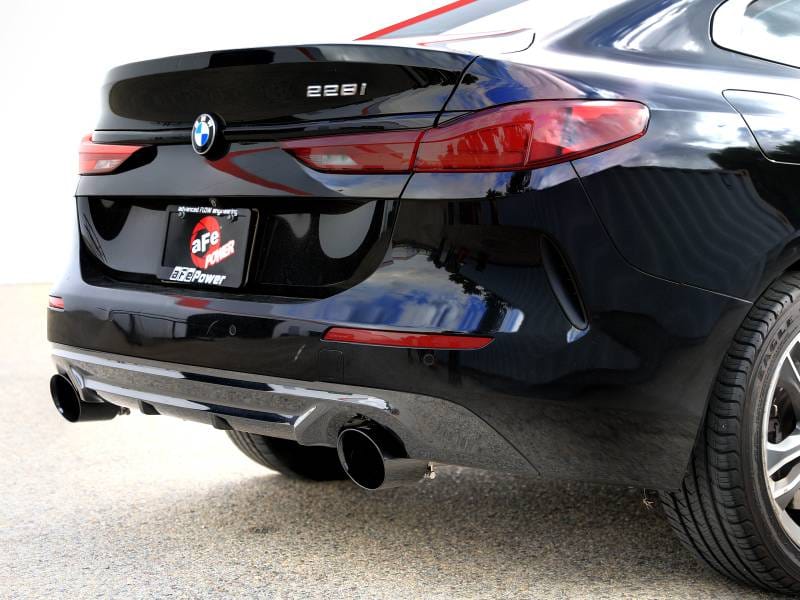 aFe 49-36355-B aFe MACHForce XP Exhausts Axle-Back 21-24 BMW 228i 2.0T (SS w/ Black Tips) thumbnail 4