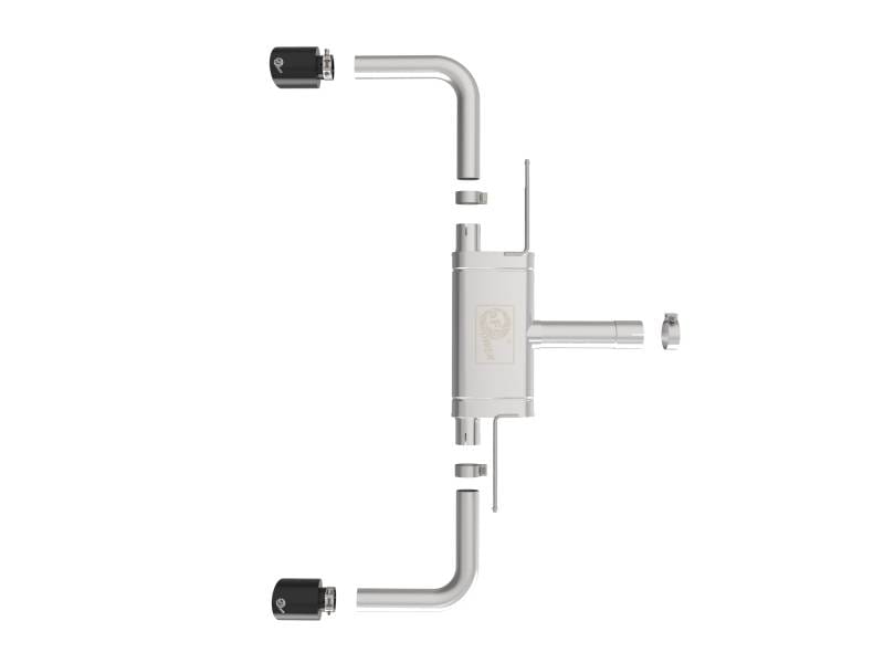 aFe 49-36355-B aFe MACHForce XP Exhausts Axle-Back 21-24 BMW 228i 2.0T (SS w/ Black Tips) thumbnail 12