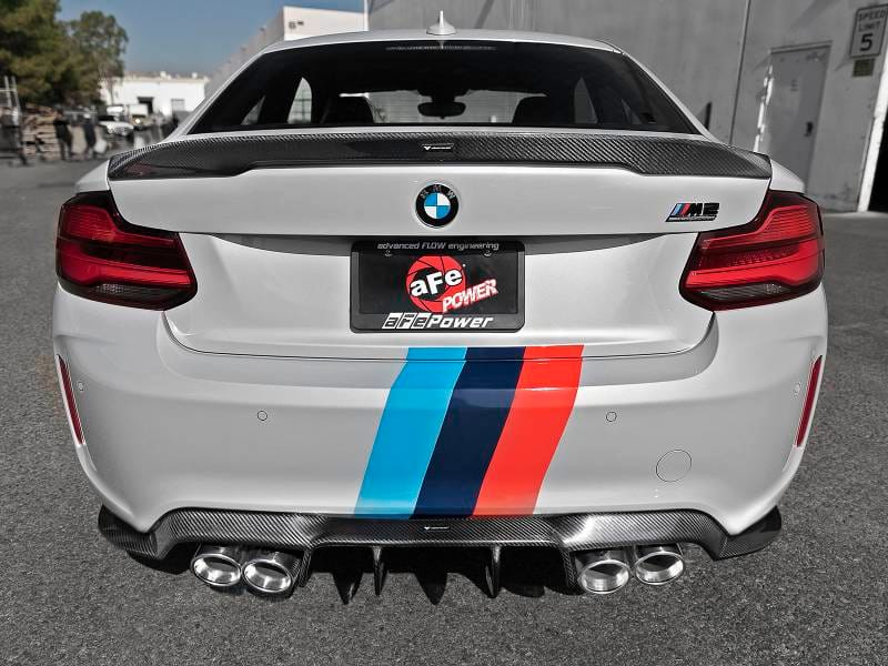 aFe 49-36350-P aFe MACHForce XP Exhausts Cat-Back SS 19-21 BMW M2 Competition L6-3.0L w/Polished Tips thumbnail 6