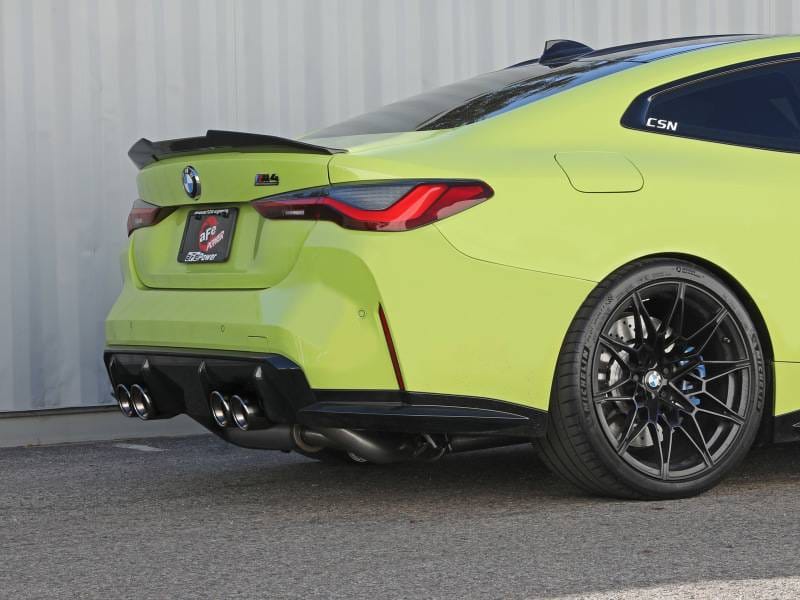 aFe 49-36351-P aFe MACHForce XP Exhausts Cat-Back SS 21 BMW M2 Competition L6-3.0L w/Polished Tips thumbnail 4