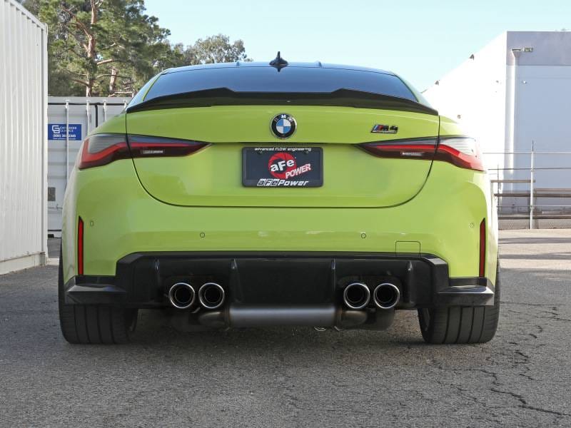 aFe 49-36351-P aFe MACHForce XP Exhausts Cat-Back SS 21 BMW M2 Competition L6-3.0L w/Polished Tips thumbnail 8