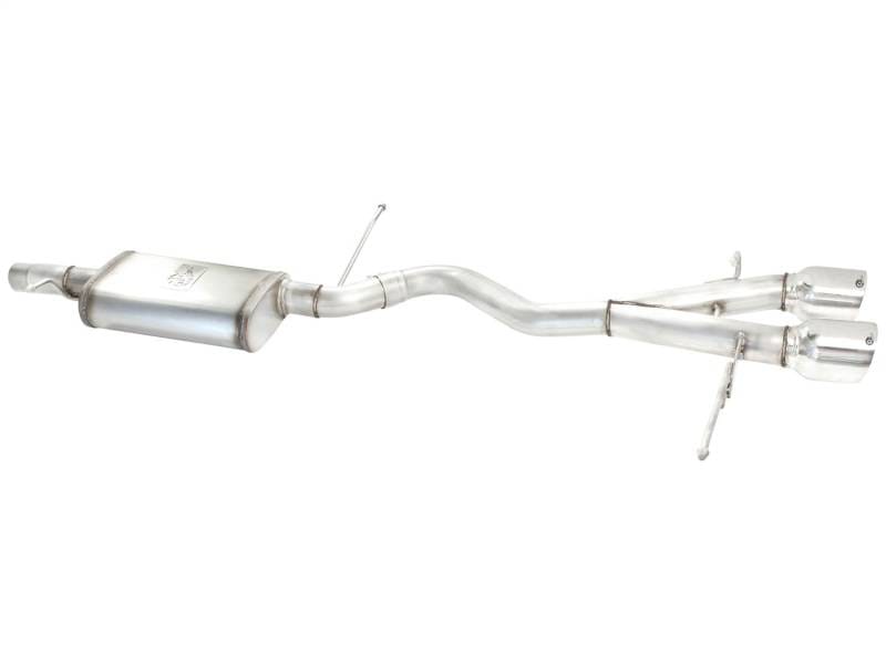 aFe 49-36408-P aFe MACHForce XP 2-1/2in SS-304 Cat-Back Exhausts w/ Polished Dual Tips 2008 VW Golf R32 V6-3.2L MKV thumbnail 12
