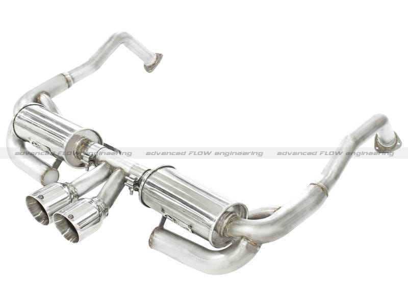 aFe 49-36409 aFe ELITE 05-12 Porsche Boxster S (987.1-987.2) H6 3.4L 304SS Dual Cat-Back w/Dual Polished Tip Exht thumbnail 4