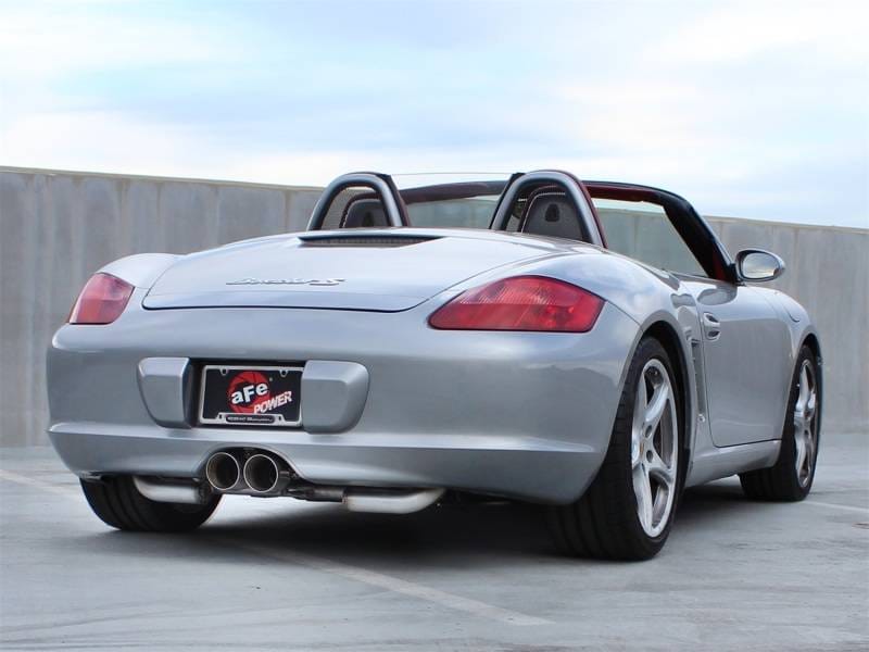 aFe 49-36409 aFe ELITE 05-12 Porsche Boxster S (987.1-987.2) H6 3.4L 304SS Dual Cat-Back w/Dual Polished Tip Exht thumbnail 7