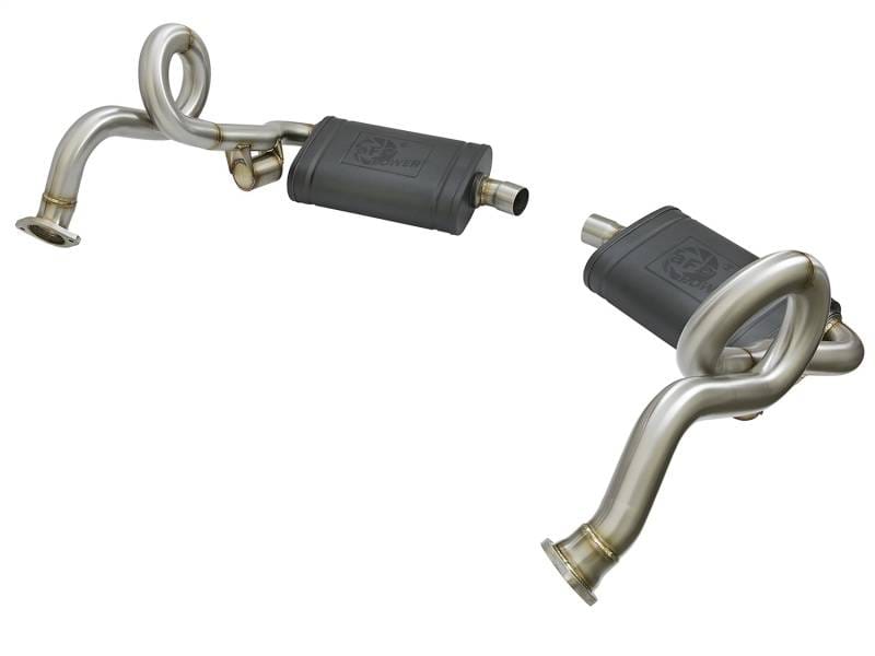 aFe 49-36415 aFe MACHForce XP 13-15 Porsche Cayman S/Boxster S (981) H6-3.4L 2-2.5in. SS Cat-Back Exhaust System thumbnail 8