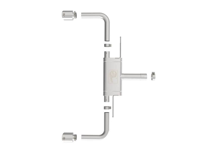 aFe 49-36355-P aFe MACHForce XP Exhausts Axle-Back 21-24 BMW 228i 2.0T (SS w/ Polished Tips) thumbnail 12