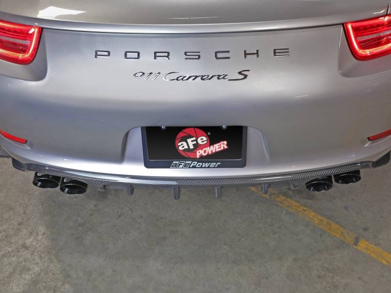 aFe 49-36406-1B aFe MACH Force-Xp 12-16 Porsche 911 3in to 2.5in 304 SS Cat-Back Exhaust (Excludes Turbo Models) thumbnail 4