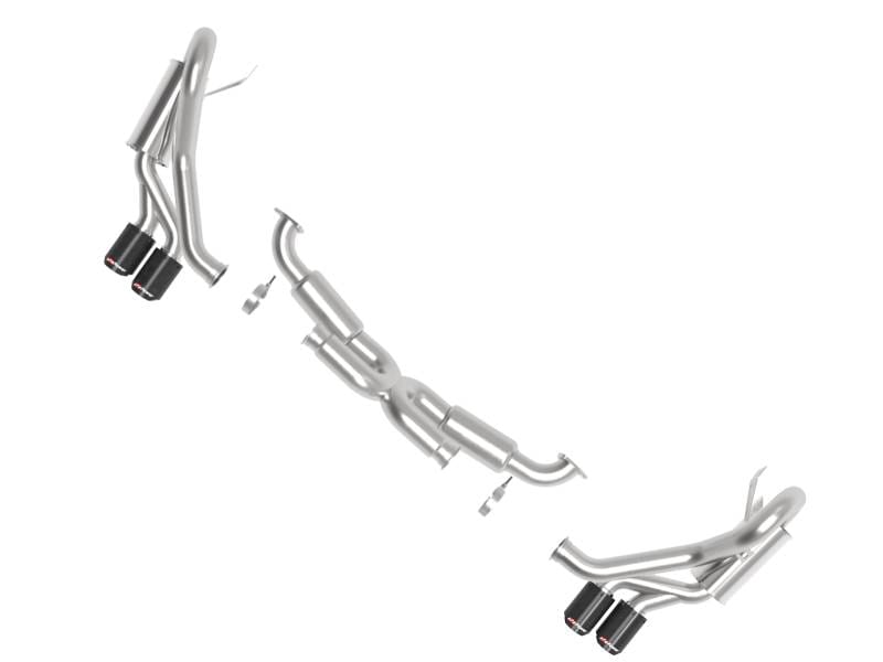 aFe 49-36406-1C aFe MACHForce XP 12-16 Porsche 911 Carrera H6-3.8L SS-304 Cat-Back Exhaust w/Carbon Fiber Tips thumbnail 9