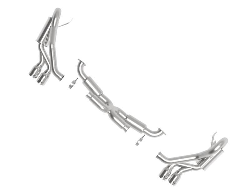 aFe 49-36406-1P aFe MACHForce XP 12-16 Porsche 911 Carrera H6-3.8L SS-304 Cat-Back Exhaust w/ Polished Quad Tips thumbnail 5