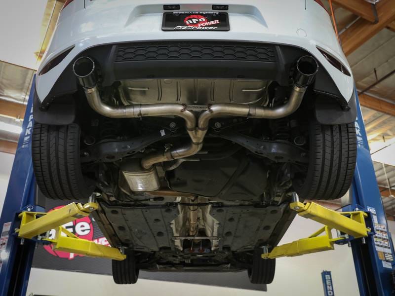 aFe 49-36418-B aFe MACHForce XP 3in-2.5in SS Exhaust Cat-Back 15-17 Volkswagen GTI (MKVII) L4-2.0L (t) - Black thumbnail 4