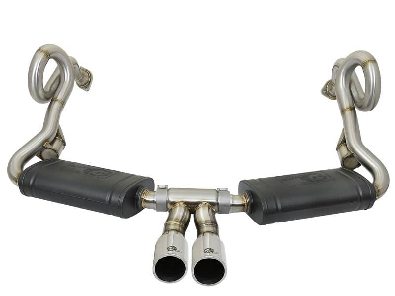aFe 49-36415-P aFe MACHForce-Xp 2in 304 SS Cat-Back Exhaust w/Polished Tips 13-16 Porsche Boxster/Cayman 2.7L/3.4L thumbnail 10