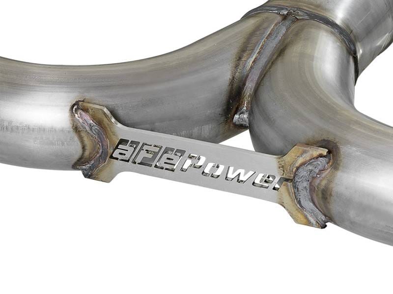 aFe 49-36417-C aFe MACH Force-Xp 3in to 2-1/2in Stainless Steel Axle-Back Exhaust Carbon - 15-17 Volkswagen GTI thumbnail 10