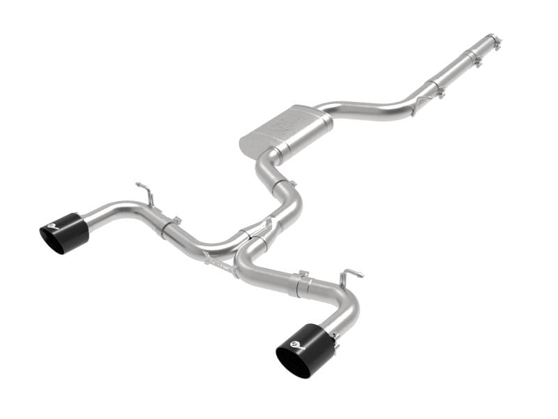 aFe 49-36422-B aFe MACHForce XP 3in-2.5in SS Exhaust Cat-Back 18-19 Volkswagen GTI (MK7.5) L4-2.0L (t) - Black thumbnail 2