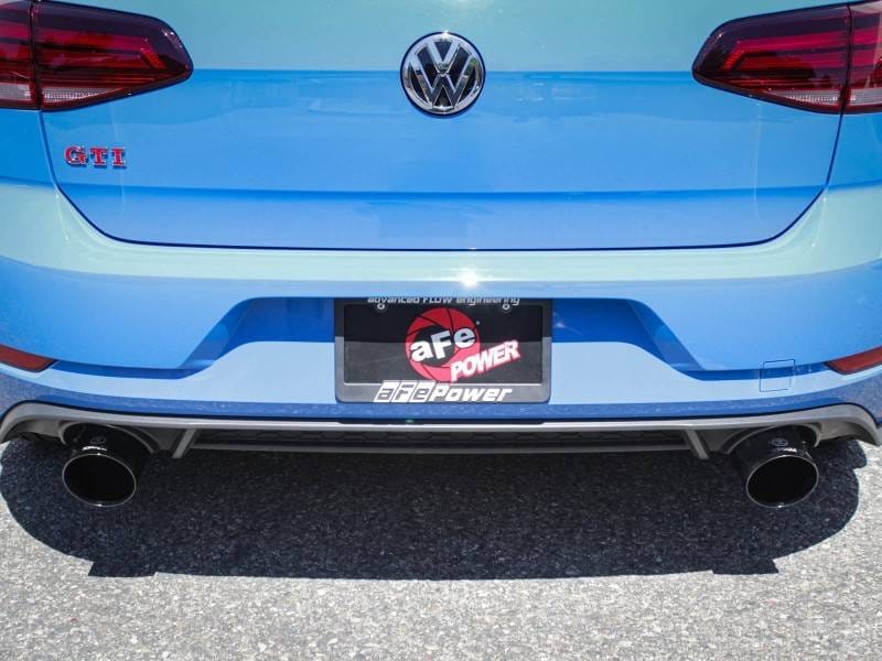 aFe 49-36422-B aFe MACHForce XP 3in-2.5in SS Exhaust Cat-Back 18-19 Volkswagen GTI (MK7.5) L4-2.0L (t) - Black thumbnail 8