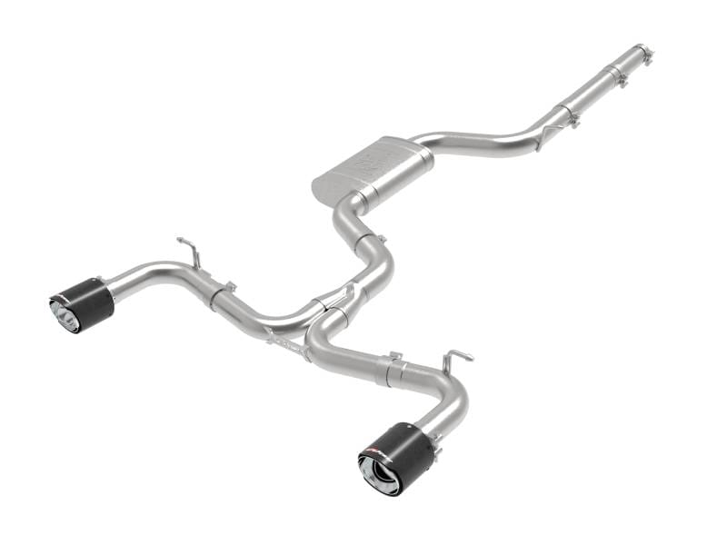 aFe 49-36422-C aFe MACHForce XP 3in-2.5in SS Exhaust Cat-Back 18-19 Volkswagen GTI (MK7.5) L4-2.0L (t) - Carbon thumbnail 2