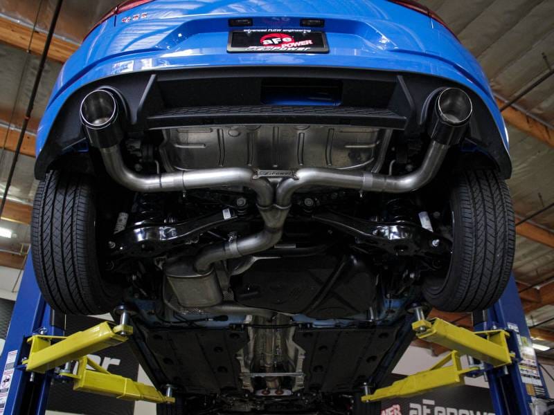 aFe 49-36422-C aFe MACHForce XP 3in-2.5in SS Exhaust Cat-Back 18-19 Volkswagen GTI (MK7.5) L4-2.0L (t) - Carbon thumbnail 8